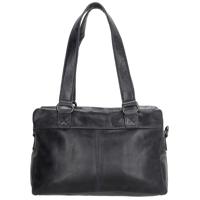 Hide & Stitches Porto Handbag-DarkBlue - thumbnail