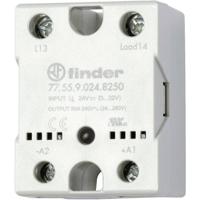 Finder Halfgeleiderrelais 77.55.8.230.8250 50 A Schakelspanning (max.): 240 V/AC Schakelend bij overbelasting 1 stuk(s) - thumbnail