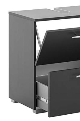 Schildmeyer Onderkast wastafel Carlos (Breedte 40 cm, Antraciet)