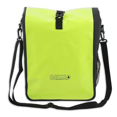 Lynx tarpaulin vally xl enkele fietstas 21l. neon geel