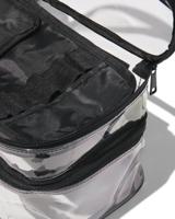HEMA Beautycase met organizer transparant 17x25x15 - thumbnail