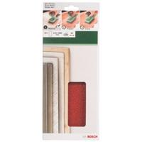 Bosch Accessories 2609256B34 Oscillerend schuurpapier Ongeperforeerd Korrelgrootte (num) 120 (l x b) 280 mm x 115 mm 10 stuk(s) - thumbnail