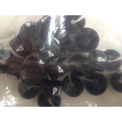 MB zwart/wit 4 voor op kledinghanger