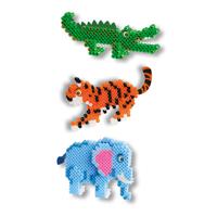 SES Creative Beedz Strijkkralen 3D Safari Dieren 2000 Stuks - thumbnail