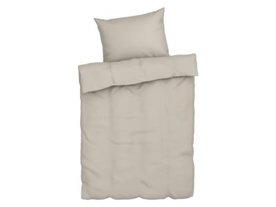 LIVARNO home Mousseline dekbedovertrek 140 x 200 cm (Beige)