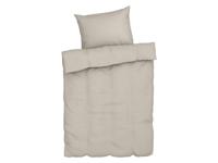 LIVARNO home Mousseline dekbedovertrek 140 x 200 cm (Beige) - thumbnail