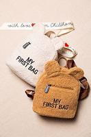 CHILDHOME "My first bag" Teddy rugzak ecru - thumbnail