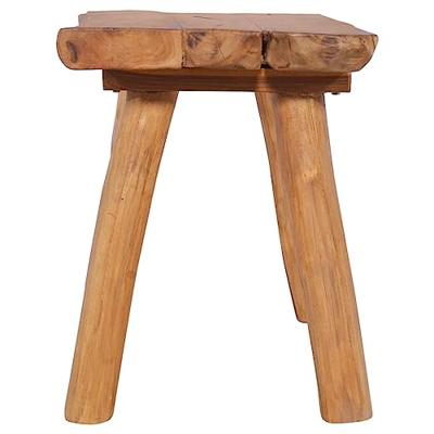 Tuinbank 80 cm massief teakhout