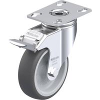 Blickle LKPA-PATH 101G-FI Zwenkwiel met rem Wieldiameter: 100 mm Draagvermogen (max.): 120 kg 1 stuk(s) - thumbnail