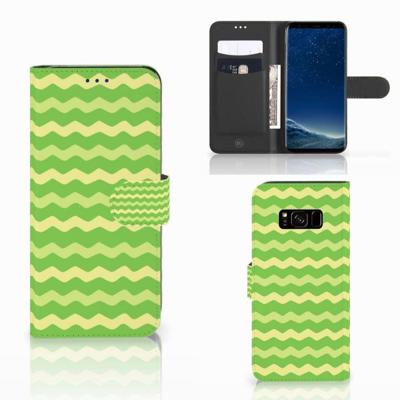 Samsung Galaxy S8 | Telefoon Hoesje | Waves Green