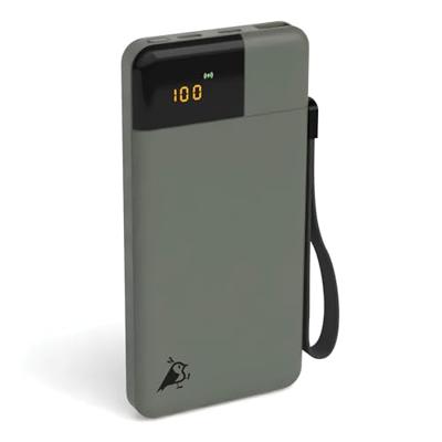 Aqiila Powerbird B10M Powerbank 10000 mAh LiPo USB-A, USB-C Mosgroen Aqiila Powerbird B10M Powerbank 10000 mAh LiPo USB-A, USB-C Mosgroen