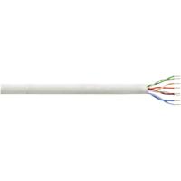 LogiLink CPV0033 Netwerkkabel CAT 6 U/UTP 4 x 2 x 0.205 mm² + 0 2 x 0.205 mm² Grijs 100 m - thumbnail