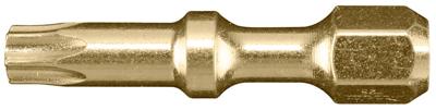 Makita XTT Slagschroefbit TORX Lengte 30mm Opname 1/4 Bit maat T10
