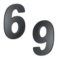 Basi 7300-1006 Huisnummerbord Antraciet - thumbnail