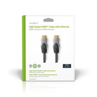 High Speed HDMI-Kabel met Ethernet | HDMI-Connector - HDMI-Connector | 10,0 m | Antraciet - thumbnail