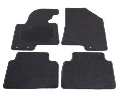 Automatten op maat - zwart stof - Kia Sportage 3 2010-2015 Automatten op maat - zwart stof - Kia Sportage 3 2010-2015