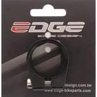 Edge Zadelpenklem ø31.8 aluminium met inbusbout - zwart - thumbnail