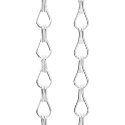 VidaXL Vliegengordijn kettingen 80x221 cm aluminium