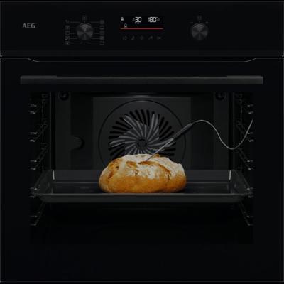 AEG 5000 SurroundCook met SteamBake - Heteluchtoven met stoomondersteuning met pyrolysereiniging NBA5P521AB AEG 5000 SurroundCook met SteamBake - Heteluchtoven met stoomondersteuning met pyrolysereiniging NBA5P521AB