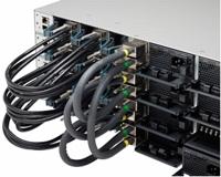 Stevige UTP-netwerkkabel categorie 6 CISCO STACK-T1-50CM= Zwart 50 cm - thumbnail