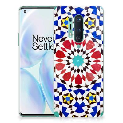 OnePlus 8 Pro | TPU | Siliconen hoesje | Mozaïek