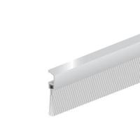 Ellen borstelstrip - IBS - 2200 mm - aluminium - thumbnail