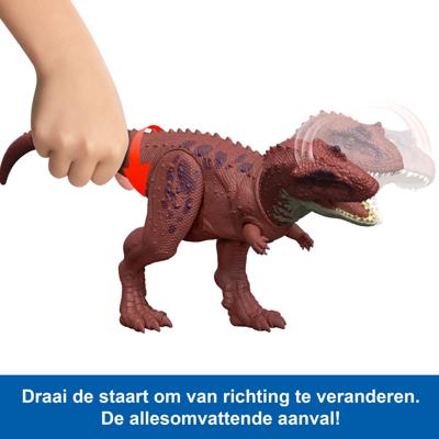 Jurassic World Rebirth Aucasaurus actiefiguur