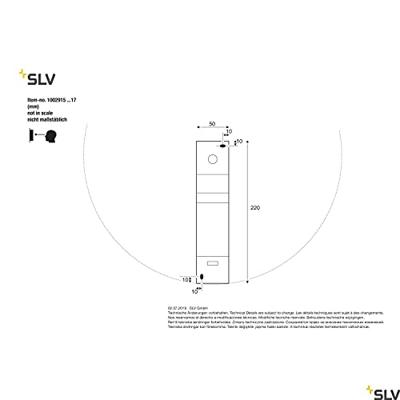 SLV ONE 40 1002915 LED-wandlamp LED vast ingebouwd 14 W Zwart SLV ONE 40 1002915 LED-wandlamp LED vast ingebouwd 14 W Zwart