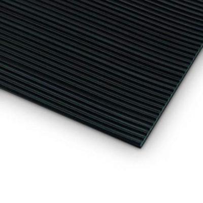 Adam Hall Fijngeribbelde mat 85900B Rubber Zwart 8000 mm Inhoud: 8 m