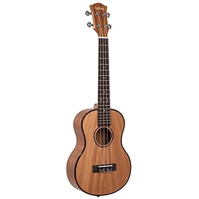 Cascha HH 2048L linkshandige premium tenor ukelele met tas en plectra