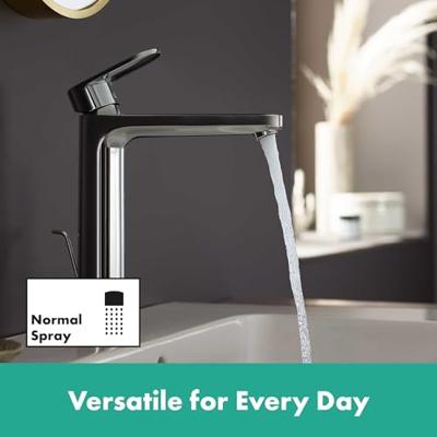 Wastafelmengkraan HansGrohe Vernis Blend 190 Eengreeps Met Trekwaste Chroom