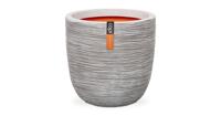 Capi Jardiniere Nature Rib 35 x 34 cm Ivoor KOFI932 - thumbnail