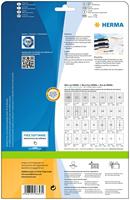 Etiket HERMA 8643 48.3x33.8mm premium wit 320stuks - thumbnail