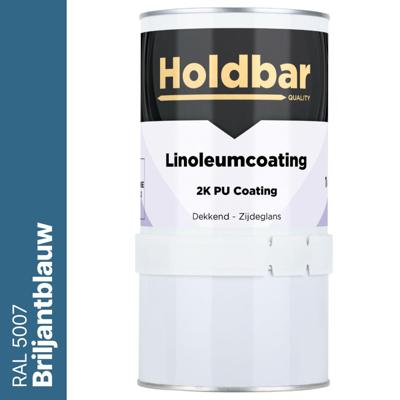 Holdbar Linoleumcoating Briljantblauw (RAL 5007) 1 Kg