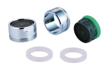 Kirchhoff ECO-SAVE beluchter, chroom, M24ET, 7,5l/min (2x) - 98959471