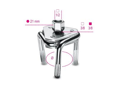 Beta zelfklemmend oliefiltersleutel 1493t (nml)