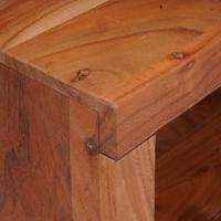 Boekenkast 3 pcs Bruin 80 x 30 x 110 cm Massief acaciahout - thumbnail