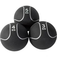 Medicine ball set 12 kg zwart - thumbnail