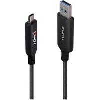 USB-kabel LINDY 43395 Zwart - thumbnail