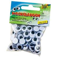 Folia knutseloogjes rond 12 mm - thumbnail