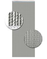 Vliegengordijn Kunststof Venetie Taupe - 100cm x 240cm - thumbnail