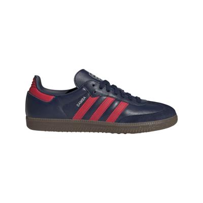 adidas Samba Arsenal Sneakers Donkerblauw Rood Zilver