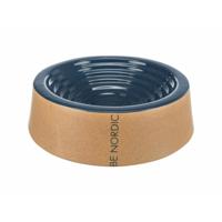 Voerbak voor honden Trixie BE NORDIC Beige Donkerblauw Ø 25 cm 800 ml - thumbnail