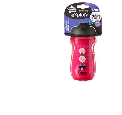 Tommee Tippee drinkbeker Insulated Straw Girl Tommee Tippee drinkbeker Insulated Straw Girl