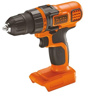 BLACK+DECKER BDCDD18N 18V Schroefboormachine | Zonder accu en lader - BDCDD18N-XJ BLACK+DECKER BDCDD18N 18V Schroefboormachine | Zonder accu en lader - BDCDD18N-XJ