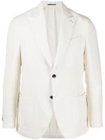 Lardini single-breasted pin detail blazer - NEUTRALS - thumbnail