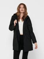 Only Onlsally Raincoat Otw Noos Winterjassen Black Black Teddy - thumbnail