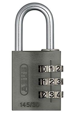 ABUS ABVS46622 Hangslot 31.5 mm Titanium Cijferslot
