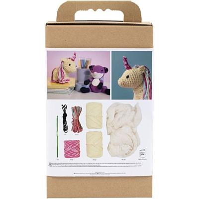 Creativ Company Hobbyset amigurumi eenhoorn Creativ Company Hobbyset amigurumi eenhoorn