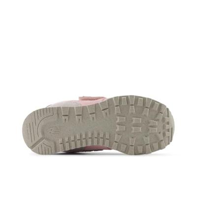 Gekraakte kinderschoenen PV574BKM NEW BALANCE® rozen